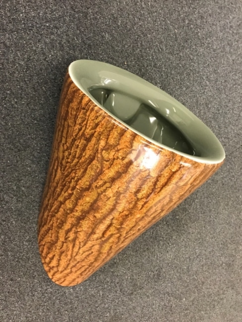 Tree Bark Urinal 02 Compressed Oak Ceramics